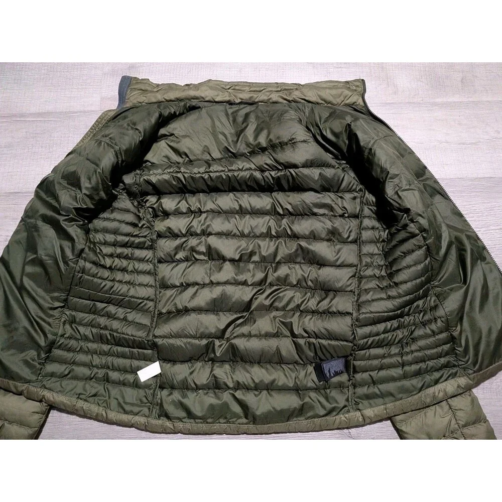 The North Face Flare 550 Down Puffer Lightweight Jacket Men's Size S Olive